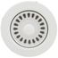 Color-Coordinated Basket Strainer (White)