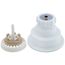Color-Coordinated Basket Strainer (White)