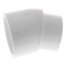 3" PVC Sch. 40 22.5° Street Elbow