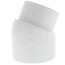 3" PVC Sch. 40 22.5° Street Elbow