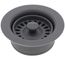 Color-Coordinated Disposal Flange (Metallic Gray)