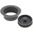 Color-Coordinated Disposal Flange (Metallic Gray)