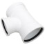 8" x 8" x 6" PVC SDR 35 Sanitary Tee (G x G x G)