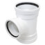 8" x 8" x 6" PVC SDR 35 Sanitary Tee (G x G x G)