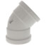 6" PVC SDR 35 1/8 Bend 45° Elbow (G x G)