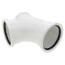 6" PVC SDR 35 Sanitary Tee (G x G x G)