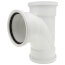 6" PVC SDR 35 Sanitary Tee (G x G x G)
