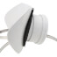 4" x 8" PVC SDR 35 Saddle Tee (Gasketed)