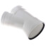 6" x 6" x 4" PVC SDR 35 1/8 Bend 45° Wye (G x G x G)