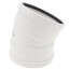 6" PVC SDR 35 1/16 Bend 22.5° Elbow (G x G)
