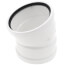 6" PVC SDR 35 1/16 Bend 22.5° Elbow (G x G)
