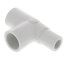 1/2" PVC Sch. 40 Street Tee (Spigot x Socket x Socket)
