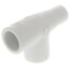 1/2" PVC Sch. 40 Street Tee (Spigot x Socket x Socket)