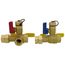 3/4" IPS Isolator E-X-P E2 Tankless Water Heater Service Valve Kit w/ 150 PSI Pressure Relief Valve (Lead Free)