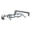 445 Series 2.2 GPM 6" S-Type Swing Wall-Mounted Manual Sink Faucet w/Adjustable Centers, 445-ABCP
