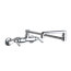 445 Series 1.5 GPM 18" Wall-Mounted Manual Sink Faucet w/Adjustable Centers, 445-DJ18E35ABCP