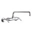 445 Series 1.5 GPM 14" L-Type Swing Wall-Mounted Manual Sink Faucet w/Adjustable Centers, 445-L15E35ABCP
