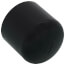 1" PVC Schedule 40 Cap (Black)