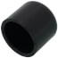 1" PVC Schedule 40 Cap (Black)