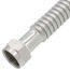 1" FIP WaterFlex Flexible Corrugated Stainless Steel Water Heater Connector (24" Length)