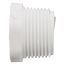 3/4" PVC Schedule 40 Male Threaded Plug