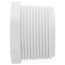 1-1/4" PVC Schedule 40 Male Threaded Plug