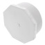 4" PVC Schedule 40 Male Threaded Plug