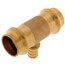 3/4" x 3/4" x 1/2" Press x Press x PEX Crimp Tee