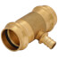 1" x 1" x 1/2" Press x Press x PEX Crimp Tee