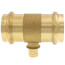 1-1/2" x 1-1/2" x 3/4" Press x Press x PEX Crimp Tee
