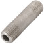 1/4" X 2" Schedule 80, 304/304L Seamless Stainless Steel Nipple