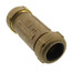 1" IPS (1-1/4" CTS) Brass Compression Coupling Long (Lead Free)