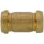 1-1/2" IPS Brass Compression Coupling Long (Lead Free)