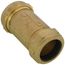 1-1/2" IPS Brass Compression Coupling Long (Lead Free)