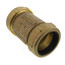 2" IPS Brass Compression Coupling Long (Lead Free)