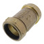 2" IPS Brass Compression Coupling Long (Lead Free)