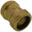 1-1/2" IPS Brass Compression Coupling Short (Lead Free)