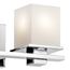 Tully 15" 2 Light Vanity Light w/ Satin Etched Cased Opal Glass (Chrome)