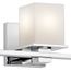 Tully 24" 3 Light Vanity Light w/ Satin Etched Cased Opal Glass (Chrome)