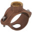 2" x 3/4" Brass Saddle Tee