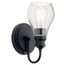 Greenbrier 1 Light Wall Sconce (Black)