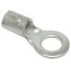 1/4" Stud Uninsulated Ring Terminals - 8 AWG (Blister Pack of 25), 455010