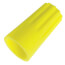 Yellow Twist-On Wire Connectors - 18-12 AWG (Blister Pack of 15), 455096