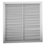 22" x 22" (Wall Opening Size) Aluminum Bar Style Return Grille (RH45T Series)