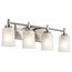 Shailene 29.5" 4 Light Vanity Light w/ Satin Etched Glass (Brushed Nickel)