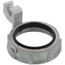 2-1/2" Zinc Die Cast Insulated Grounding Bushing w/ Lug