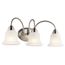 Nicholson 24" 3 Light Vanity Light w/ Satin Etched Glass (Brushed Nickel)