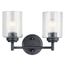 Winslow 2 Light Vanity Light (Black)