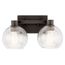 Harmony 2 Light Vanity Light (Olde Bronze)