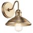 Clyde 1 Light Wall Sconce (Champagne Bronze)